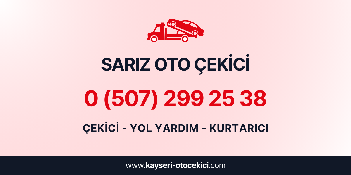 Sarız Oto Çekici